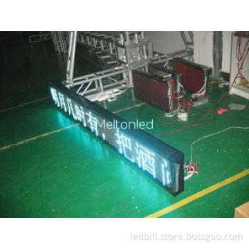 P10mm Waterproof Single Color Led Display , Led Scrolling M